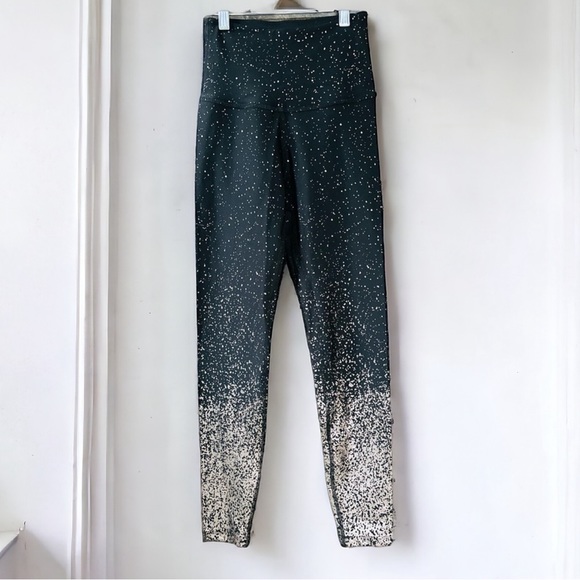 Beyond Yoga Alloy Ombre High Waisted Midi Legging Black Gunmetal Small - Picture 3 of 6